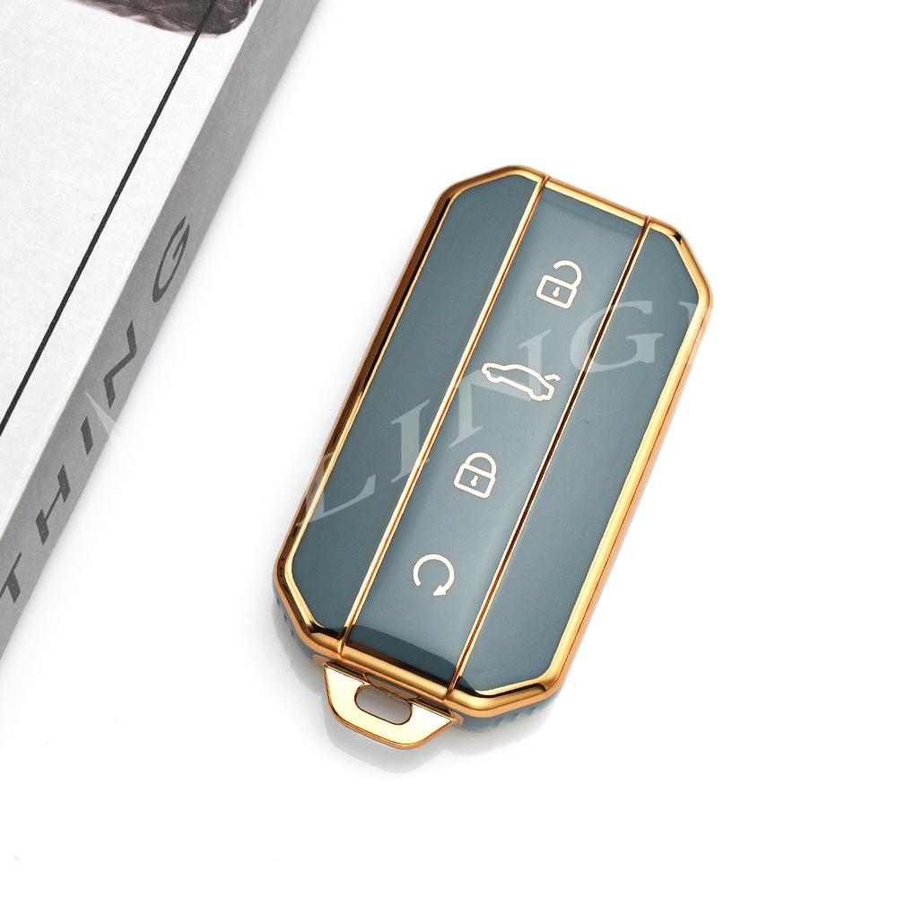 Fashion Tpu Car Key Case Bag For Chery Jaecoo J7 J5 7 5 Car Remote Key Protection Shell Cover Holder Keyless Accessories