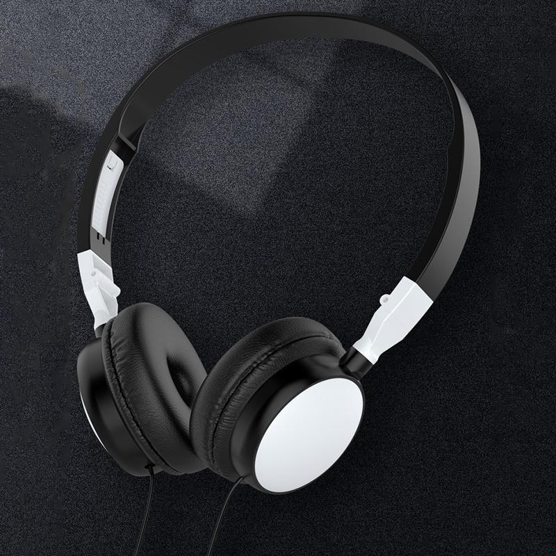 Subwoofer Kabelgebundenes Gaming-Headset Hifi-Klangqualität Faltbar Tragbar 3,5-mm-Stecker Kopfhörer für PC-Spielekonsole Alle Smartphones