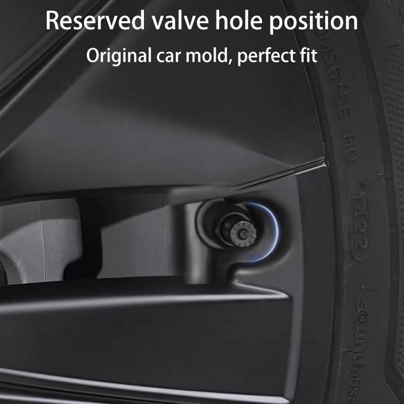 For Tesla Model Y Juniper 2025 4PCS 19 Inch Wheel Cap Automobile Performance Replacement Wheel Hubcap Full Rim Cover Accessories