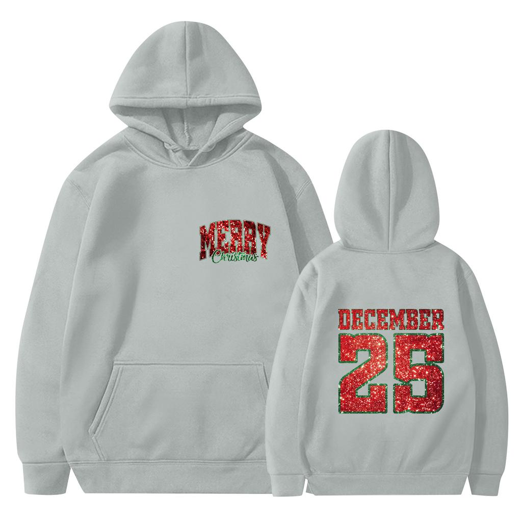 Women's Christmas Hoodie, Fun and Cute, Christmas Holiday Sweatshirt Pullover