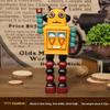 Resin Retro Robot Artwork For Home Office Gift For Teens And Decoration Friends