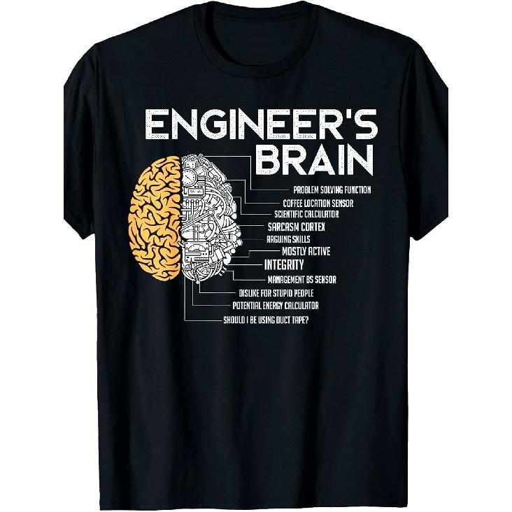 Engineer s Brain T-Shirt S чёрный