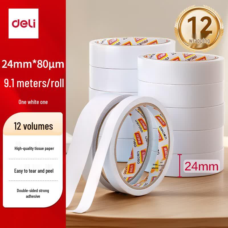 Deli High-Adhesive Double-Sided Tape