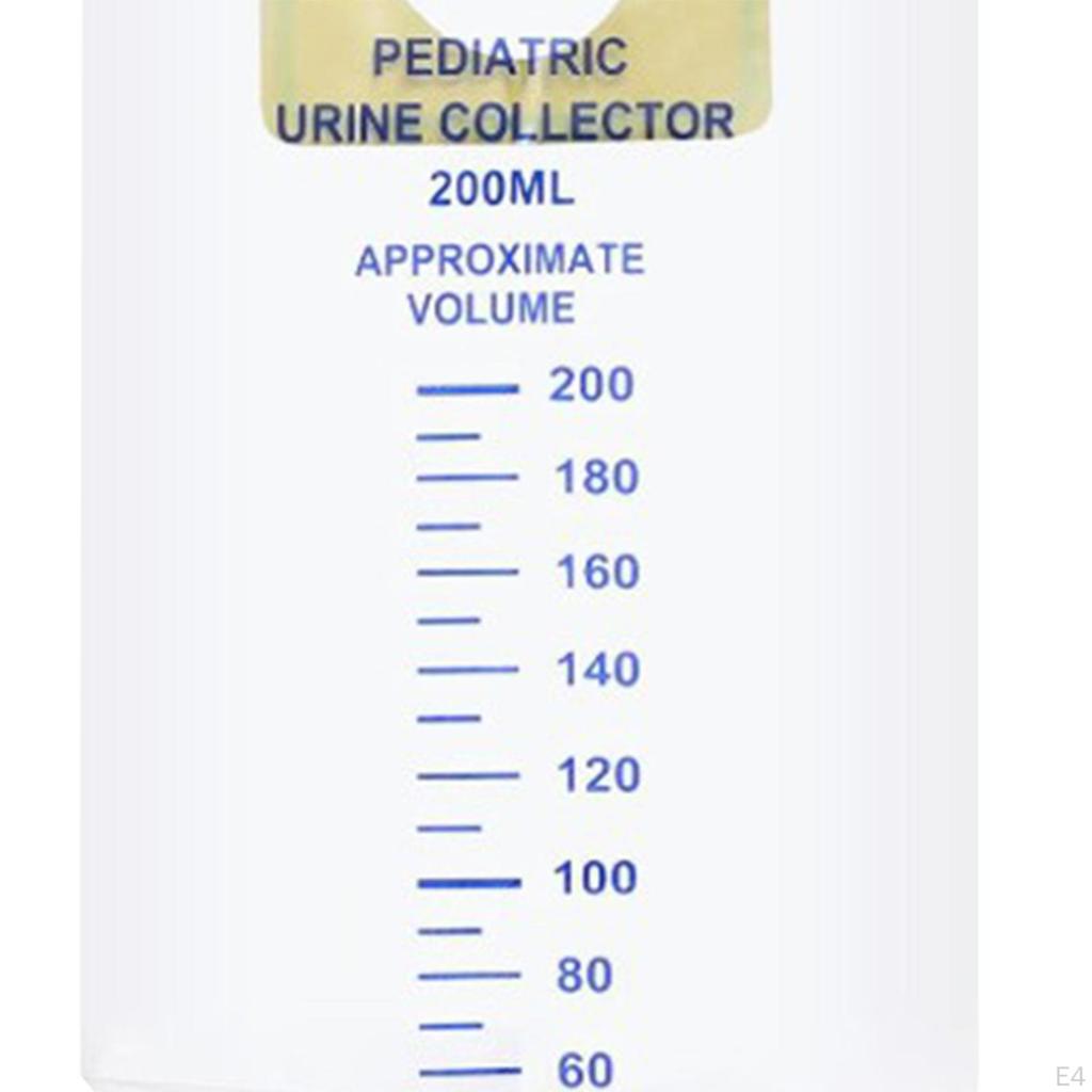 30 Pieces Pediatric Urine Bags Child Clear Catchers for Camping Travel