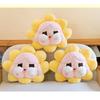 Flower Shy Girl Plush Pillow Super Soft For Living Room Hugging And Watching Tv**