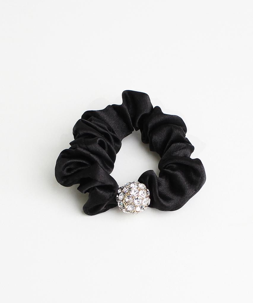 Racoha Dazzle Cubic Ball Hair Scrunchie