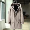 Plus Size Cotton Mid-Length Trendy Coat - Casual, Loose, Versatile, Thickened 1901