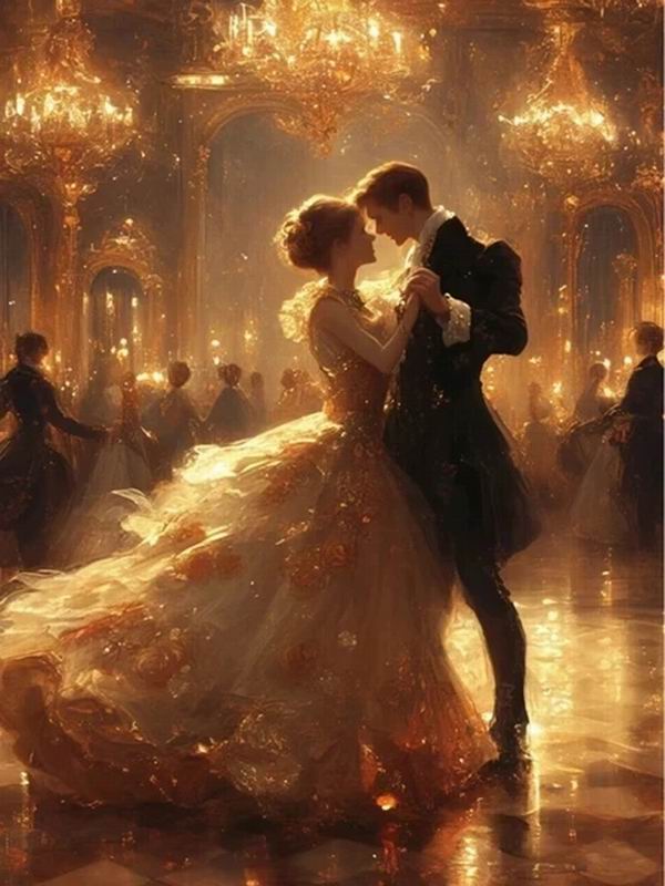 Diamond Painting New Collection 2024 Romantic Couple Dance Partners Diy Full Square Round Drill Rhinestone Embroidery Mosaic Cross Stitch Kits