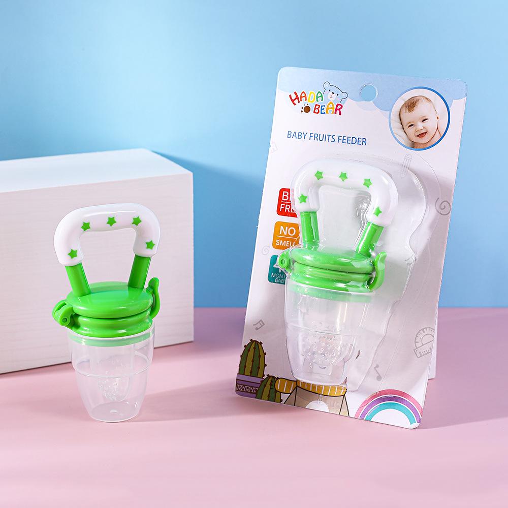 

Baby Fruit & Vegetable Teether Pacifier for Infants зелёный