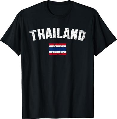 Vintage Thailand Flag T-Shirt for Men, Women, and Kids