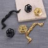 5pcs Luxury Wardrobe Drawer Pulls Furniture Hardware European ring handle  Cupboard