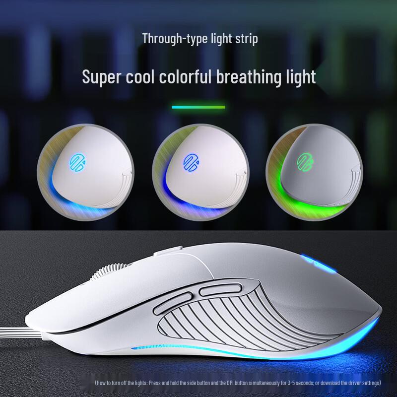 Inphic B1 Ergonomic Wired Mouse for Gaming and Office