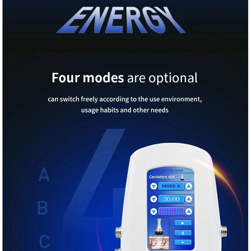 40K Ultrasonic Cavitation RF Machine for Body Facial Slimming Fat Reduction