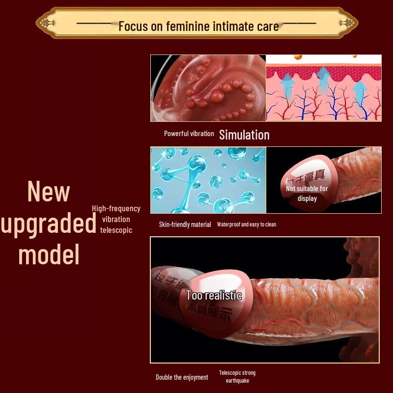 High-Speed Silicone Bullet Vibrator with Soft Flesh Simulation - Adult Sex Toy