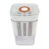 Colino per Yogurt 1100ml Grande Capacità Multifunzionale Rete Fine Filtro per Yogurtiera con Coperchio a Valvola Temporizzata per Fatto in Casa