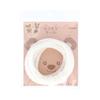 KIYOHARA Mofumofu Pipe Cleaner Craft Wire Sugar White 9mm x 1.3m with Animal Recipe QR Code MOF-03