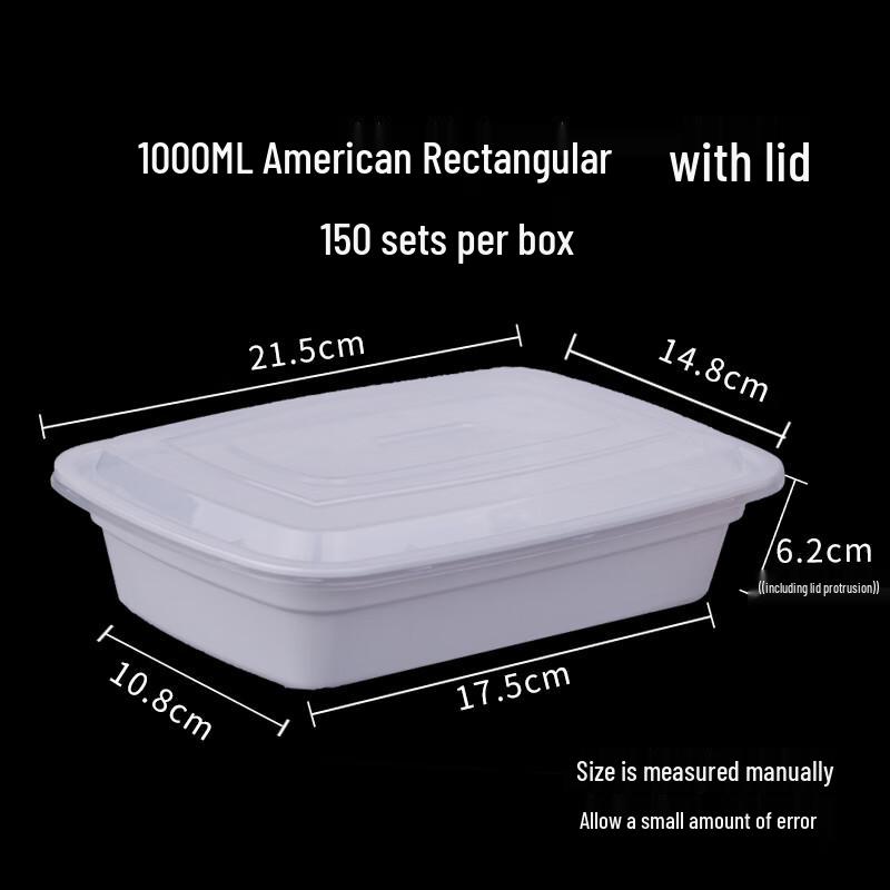 Disposable Plastic Food Storage Container