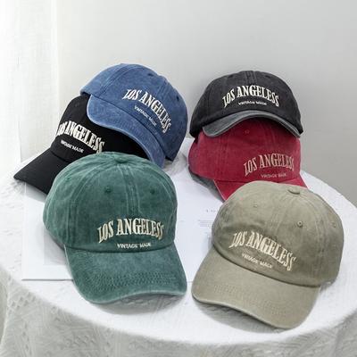 Fashionable Baseball Cap Women S Washed Sun Hat Outdoor Casual Sports Hat