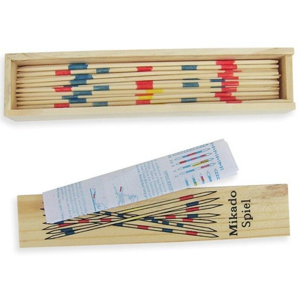 1 Sada Tradiční Mikado Spiel Pick Up Sticks S Krabičkou Multiplayerová Hra Dítě