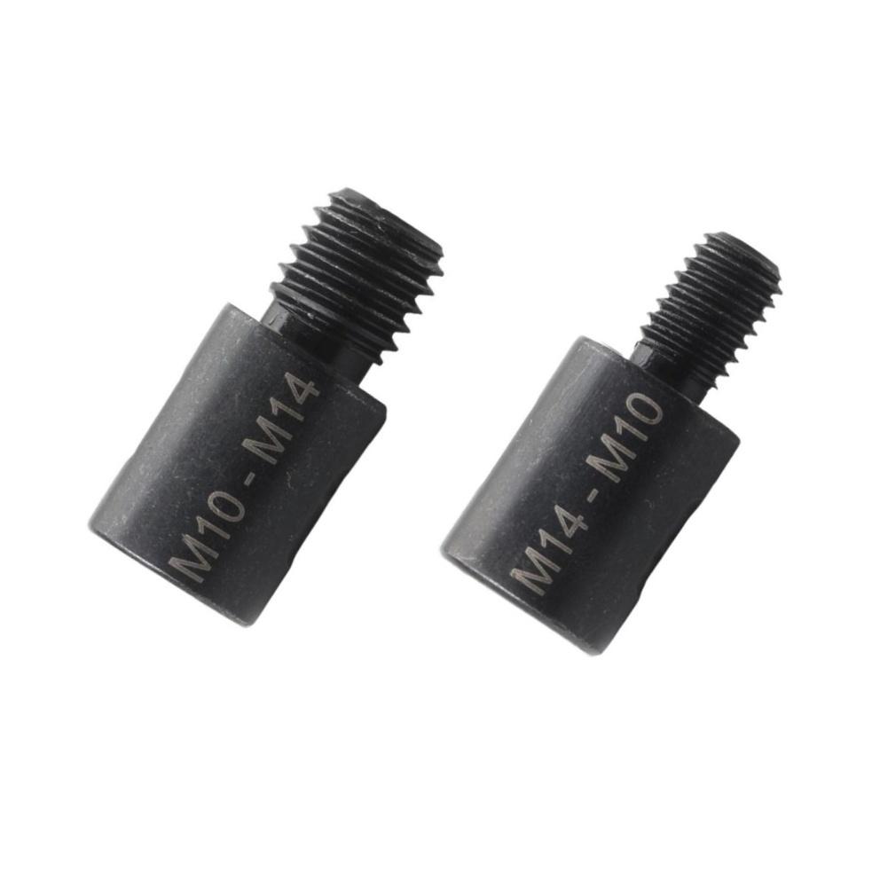 2pcs Steel Angle Grinder Thread Adapter Converter For M10 to Female and to For M10 Male Connectors for Polishing Use