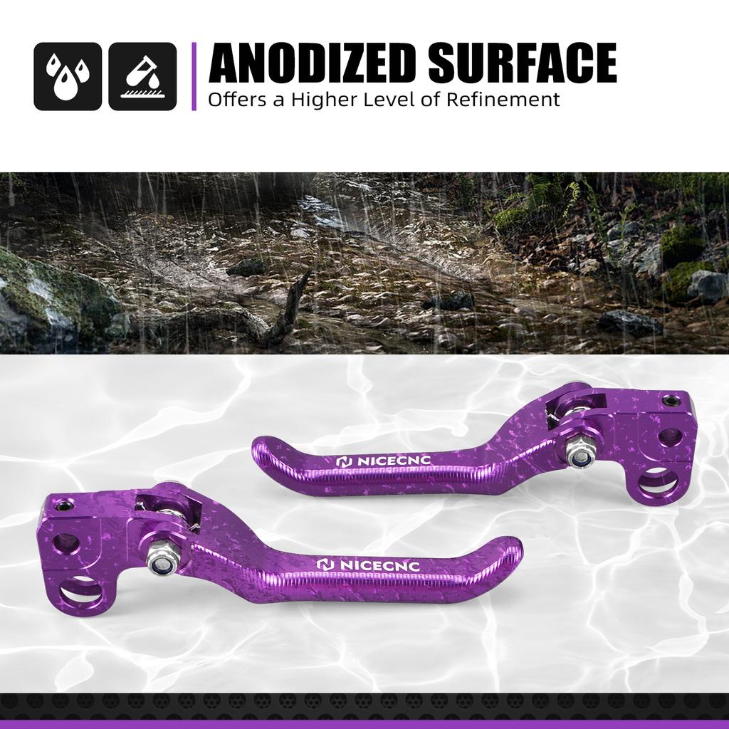 NICECNC For Surron Light Bee X For Sur-Ron Light Bee S L1E For Segway X160 260 Folding Front Rear Brake Lever Electric Dirt Bike