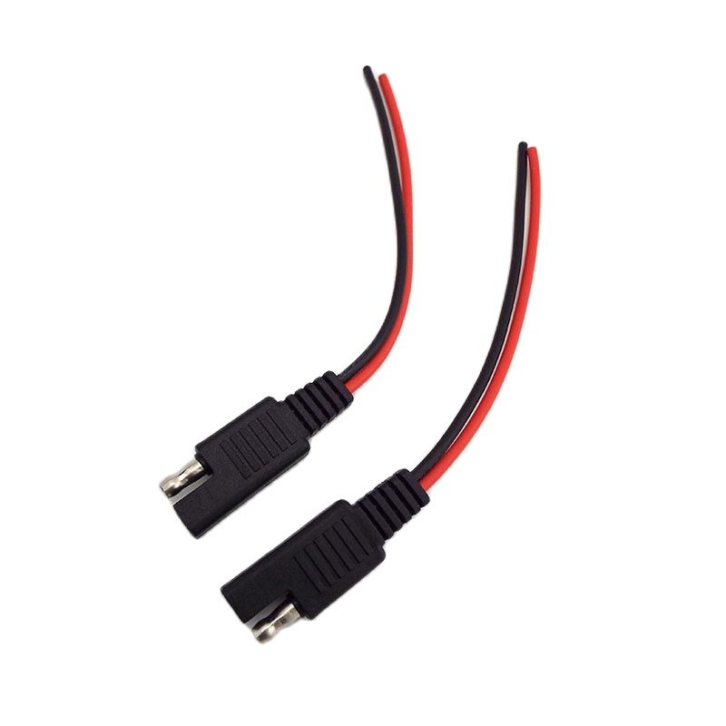 

Автомобильный удлинительный кабель SAE Power 12 В 18AWG 2-контактный разъем DIY Line Male + Plug Copper Wire