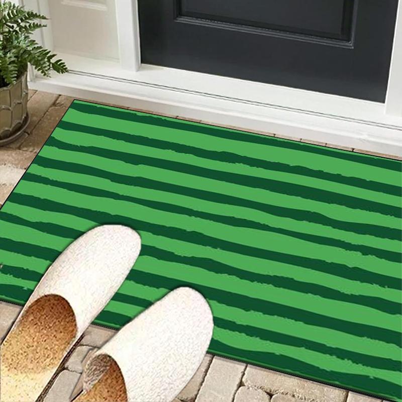 Watermelon Slice Pattern Office Rug Chair Mat, Entryway Carpet, Suitable for Front Door, Bedroom, Living Room, Desk, Holiday Gift