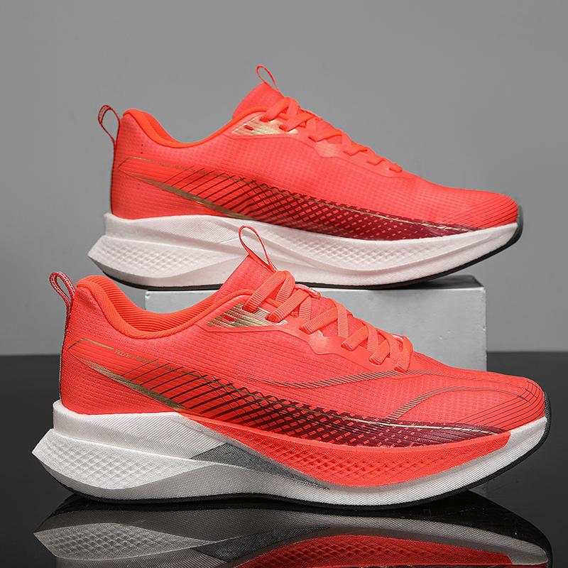 New Men'S Non Slip Running Shoes Ultra Light Breathable Casual Walking Shoes Fashion Sneakers Mesh Workout Sports Shoes