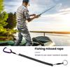 1 Set Rod Release Rope Toughness High Stretch Strong Pulling Force Quick Release Fishing Keychain Ring Hook Fishing Enthusiasts