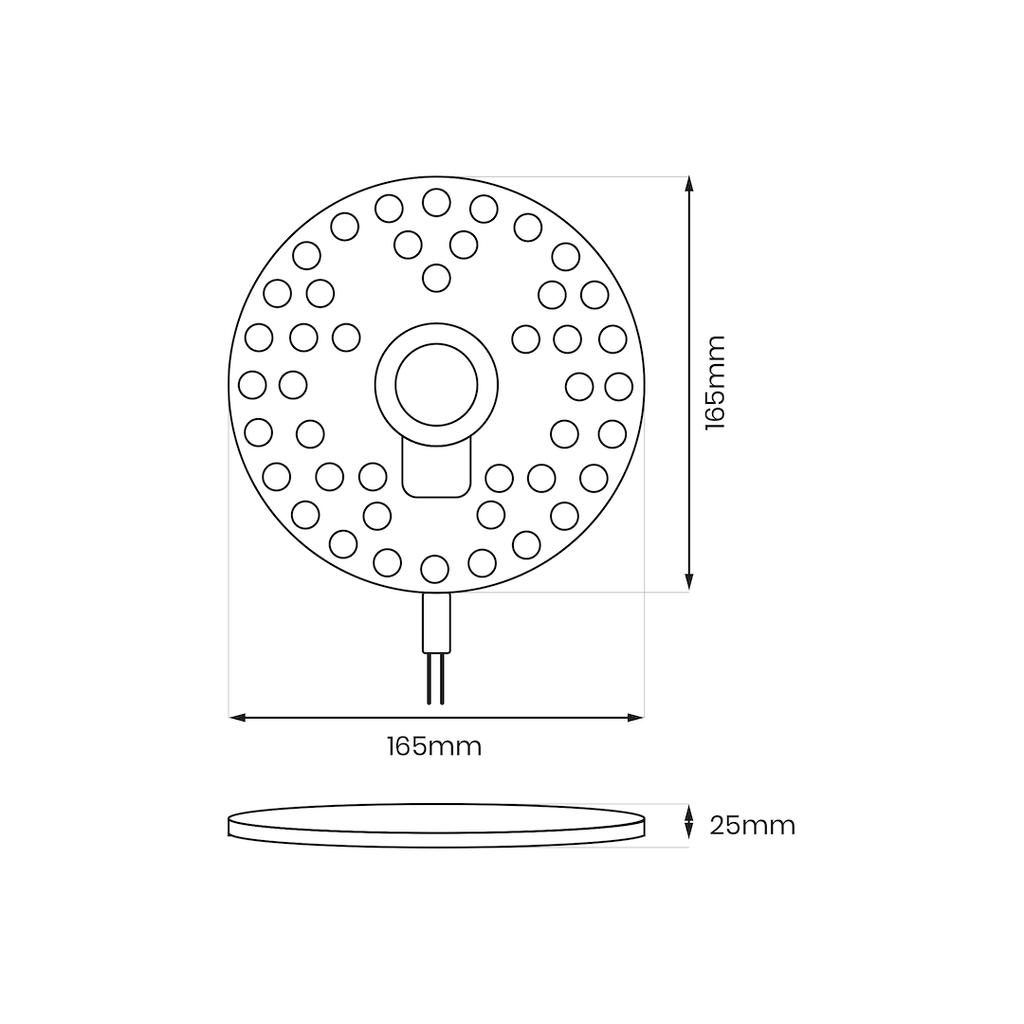 Fix 20W 4000K Fi160 Led Module