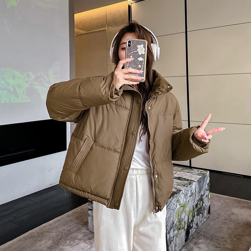 Women S Loose Short Thick Bread Cotton Padded Jacket Casual