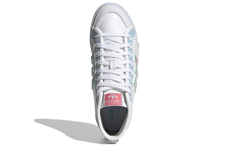 adidas Nizza Hi 'White Blue Green' Women's GZ2796