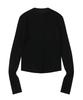 Mucent Orchid Ribbed Crop Knit Zip-Up (7 Colors)