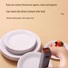 ZISIZ Disposable Round Paper Cake Plates