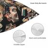 Cartoon Mr. Bean Rowan Atkinson Comedian Pillow Cover Pillow Case Cushion Cover Pillowcases For Chair Sofa Home Decoration