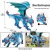 Children's Dinosaur Toy Set: King Kong, Tyrannosaurus Rex, Aurochs, Pachycephalosaurus, Spinosaurus, Therizinosaurus Model.