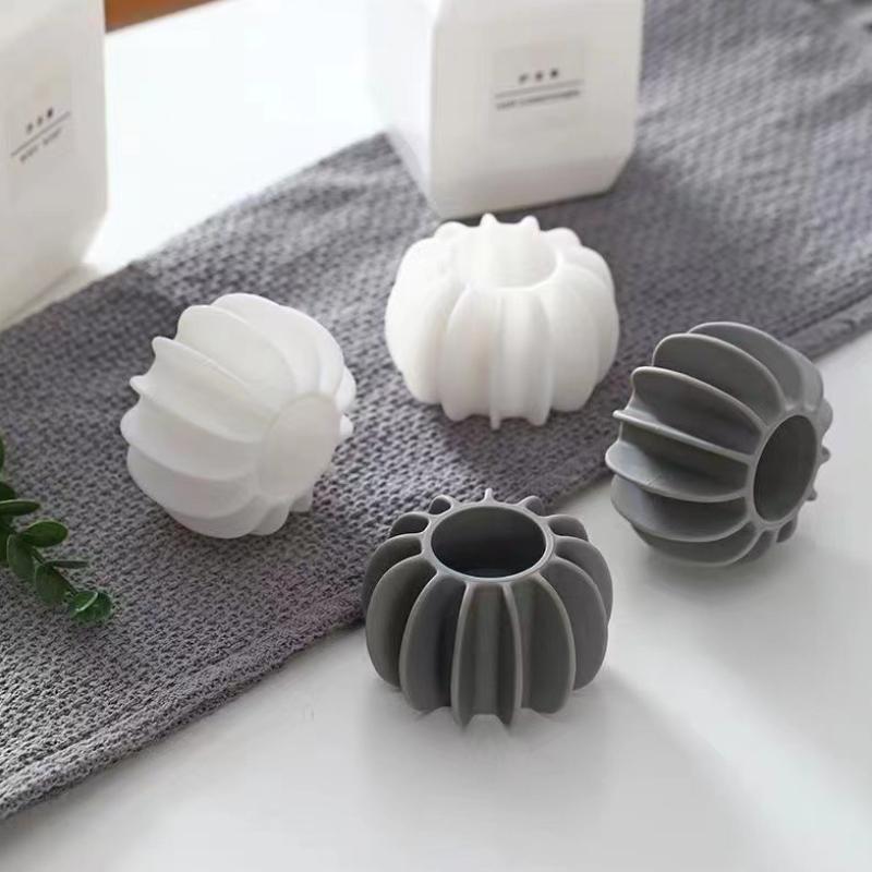 20/1PCS Silicone Laundry Ball Reusable Anti-tangle Clothes Cleaning Balls Stain Removal Anti-winding Hair Catcher Cleaning Tools