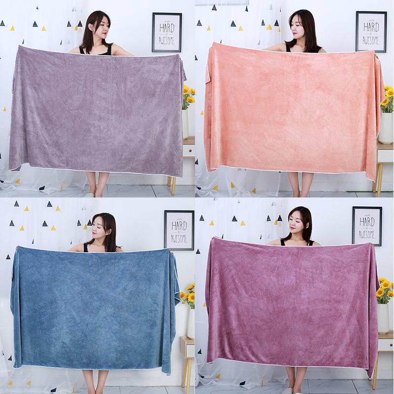 

Hotel Large Size Massage Beach Bathrobe Baths Towel Quick-dry Home Soft Beauty Salon Steaming Bed Sheet Bath Towels for Adults