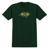 Krooked Skateboards Shirt Blumen Wald