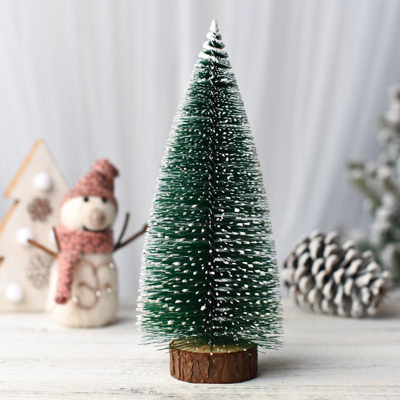 Desktop Cedar Mini Christmas Tree - Festive Display and Gift Decor