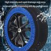 2Pcs Universal Tire Snow Socks for Tire Car SUVs and Trucks Antislip Solution Providing Safe Traction