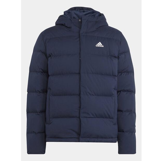 Пуховик adidas Kurtka zimowa Helionic HG8750 синий Regular Fit