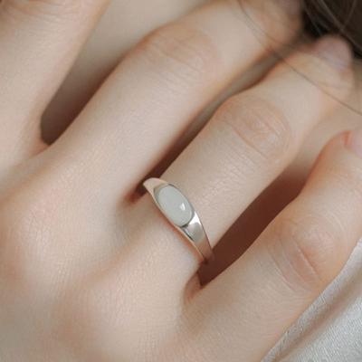 Pinaf Uovo Ring _ White