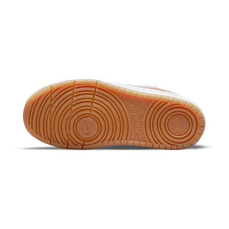 (PS) Nike Court Borough Low 2 'Blanc Orange' Enfant BQ5451-114