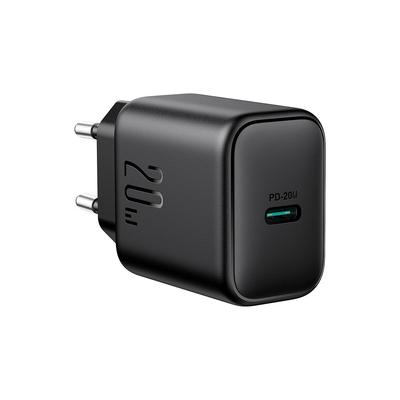 USBC PD QC 20W Wall Charger Black
