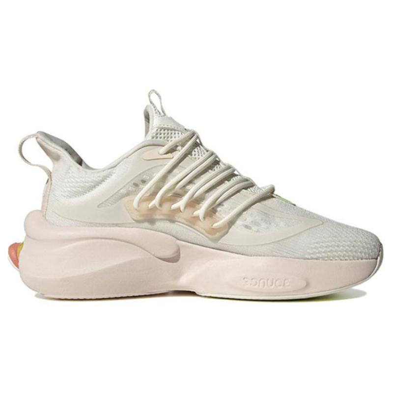 Adidas Alphaboost V1 Off White Wonder Clay Lucid Lemon Women's Sneakers IE9730