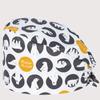 new Cotton Section for Man and woman Scrubs Caps Hospital Medical Hats Black Printing Elastic Tieback Design and Pet Medical Hat