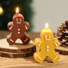 Christmas Decorations, Gingerbread Man Scented Candles, Creative Shaped Souvenirs, Tabletop Ornaments, Scented Wax