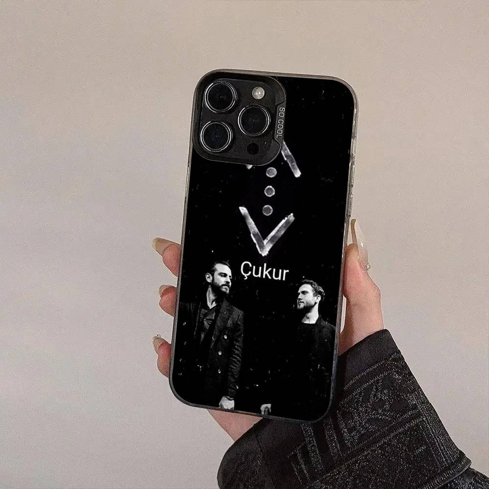 Turkey C-Cukur Show TV Phone Case For IPhone 17 Air 16 15 14 11 12 13 Pro Max Plus X XR XS Colored Silver Hard Cover