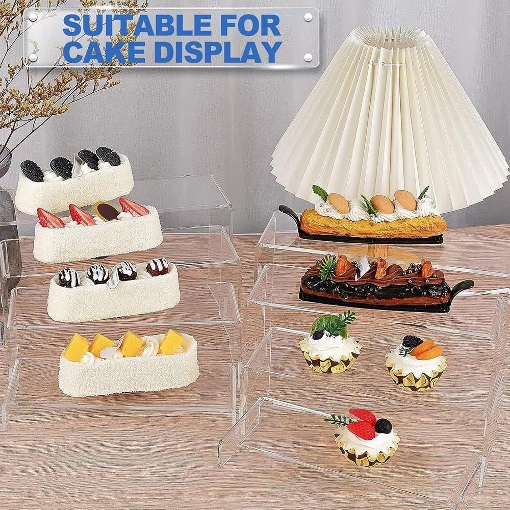 Space Saving Acrylic Display Stand Stackable Structure Jewelry Earring Holder Living Room Decor